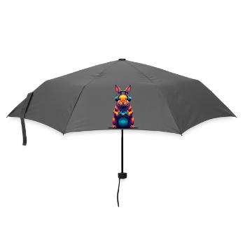 Jeux de lapins Jeux vidéo d’animaux Plaisir - Parapluie standard - bruyère - Devant