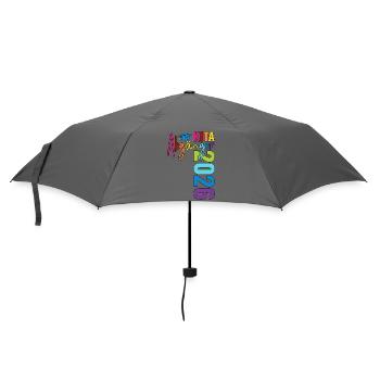 Kita Abgänger 2026 - Regenschirm (klein) - Grau - Vorne