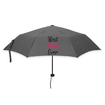 Beste Mutter aller Zeiten - Regenschirm (klein) - Grau - Vorne