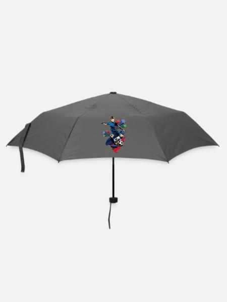 Haiti - Haiti - Flaggen - Regenschirm (klein) - Grau