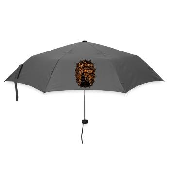 Spinnweben-Duo - Regenschirm (klein) - Grau - Vorne