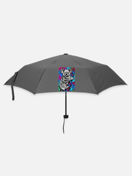 Koala - Regenschirm (klein) - Grau