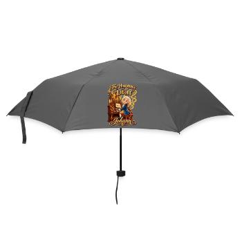 Bach – Die Harmonie des Lichts - Regenschirm (klein) - Grau - Vorne