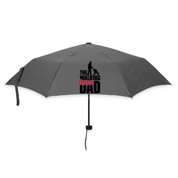 The walking (grand) dad - grandad - Umbrella (small) - grey - Front