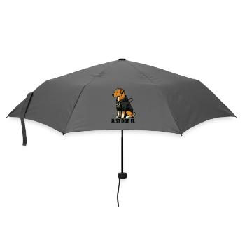 Just Dog It - Umbrella (small) - grey - Front