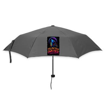 Loup Alpha Multicolore Design Follow Your Own Pack - Parapluie standard - bruyère - Devant