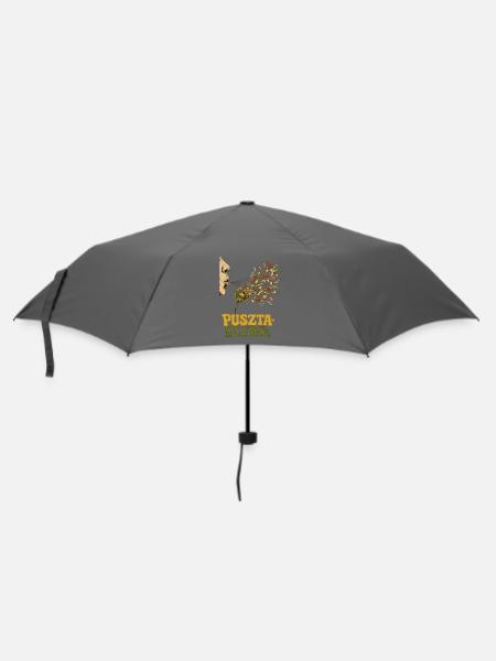 Pusztablume - Pusteblume - Regenschirm (klein) - Grau