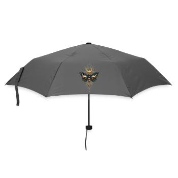 Papillon de la Lune Dorée avec Rayons Stellaires - Parapluie standard - bruyère - Devant