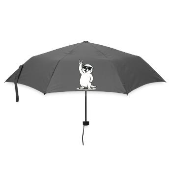 Rockin' Otter - Umbrella (small) - grey - Front