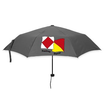 Foxtrot Oscar - Umbrella (small) - grey - Front