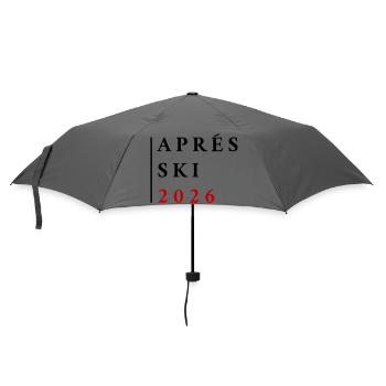 Apres Ski 2026 - Regenschirm (klein) - Grau - Vorne