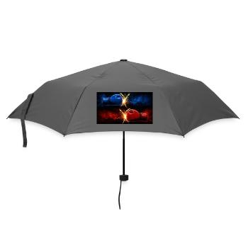NA UDAR-ON-STREIK - Regenschirm (klein) - Grau - Vorne