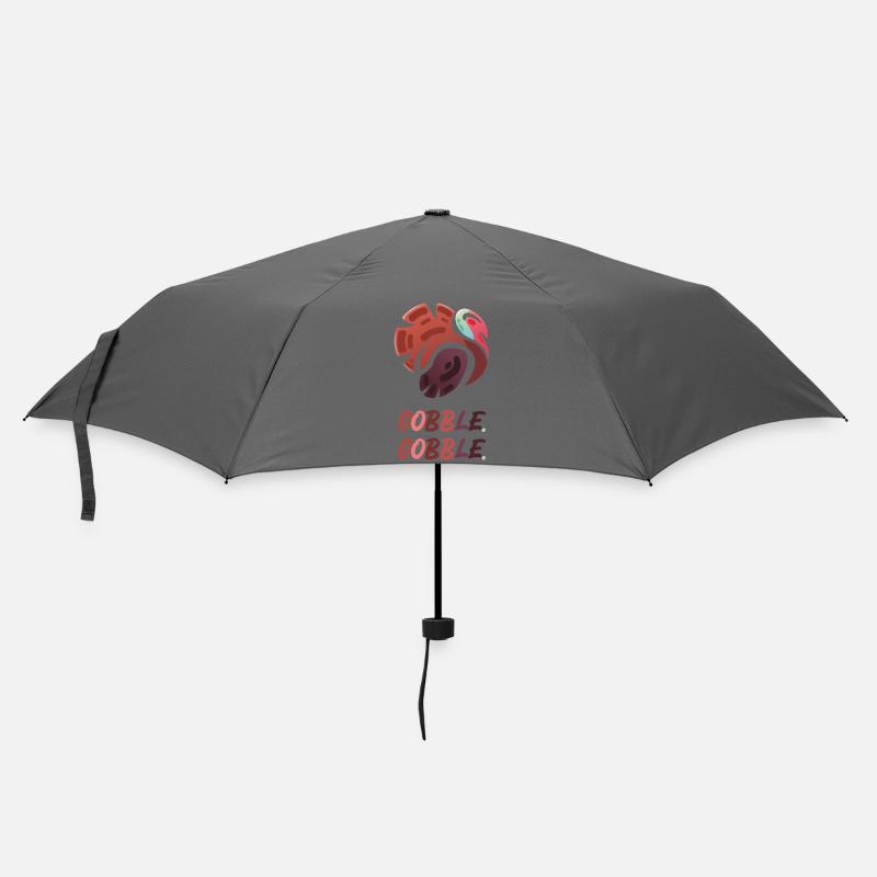 Gobble Gobble - Conception amusante de dinde - Parapluie standard - bruyère