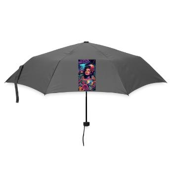 Sirène florale néon - Parapluie standard - bruyère - Devant