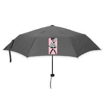 Female dancer #7 - Umbrella (small) - grey - Front