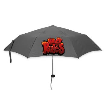 No rules Graffiti Urban Red - Umbrella (small) - grey - Front