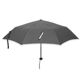 Writing pen for writer - Umbrella (small) - grey - Front