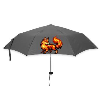Renard de Feu – Animal des Flammes - Parapluie standard - bruyère - Devant