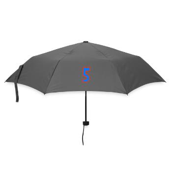 5. 5 ANS. 5e ANNIVERSAIRE. ANNIVERSAIRE 5 ANS - Parapluie standard - bruyère - Devant
