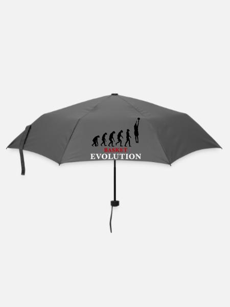 Basket Evolution Sports and humour 3c - Umbrella (small) - grey