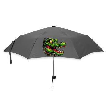 Alligator Crocodile - Umbrella (small) - grey - Front
