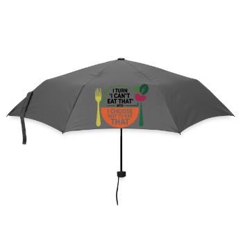I Choose Not To Eat That Dietitian Expert Coach  - Umbrella (small) - grey - Front