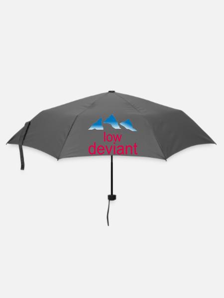 Low Deviant - Regenschirm (klein) - Grau