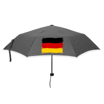 Allemagne couleurs noir rouge or - Parapluie standard - bruyère - Devant