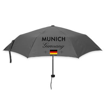 Munich Allemagne Coordonnées Souvenir de voyage - Parapluie standard - bruyère - Devant