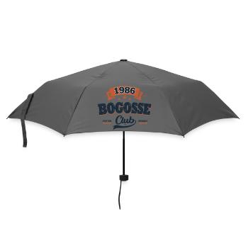 40 Years Men's Gift 1986 – Bogosse Club - Umbrella (small) - grey - Front