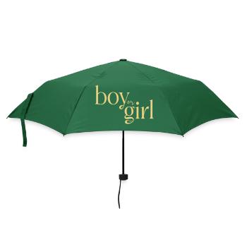 Boy or Girl - Umbrella (small) - bottlegreen - Front