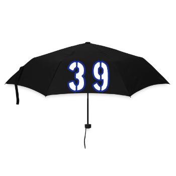 39 Number Symbol - Umbrella (small) - black - Front