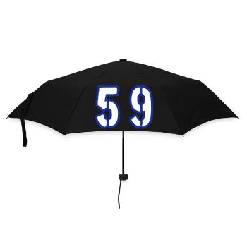 59 Number Symbol - Umbrella (small) - black - Front