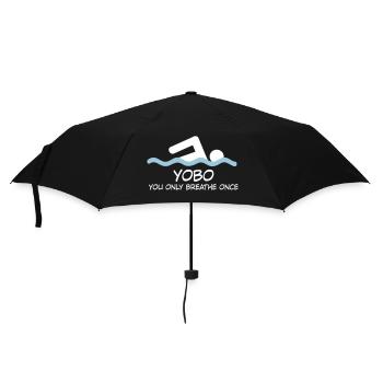 Schwimmen - Regenschirm (klein) - Schwarz - Vorne