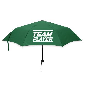 team player - Regenschirm (klein) - Flaschengrün - Vorne