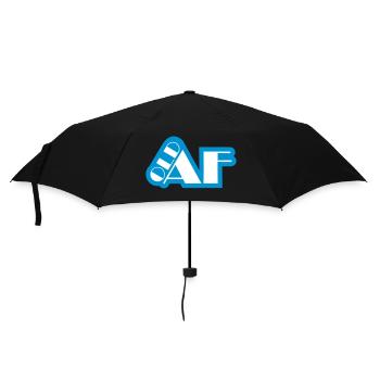 ancien logo de texte AF - Parapluie standard - noir - Devant