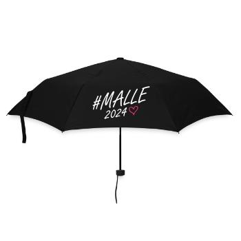 Malle 2024 Parcours du cœur - Parapluie standard - noir - Devant