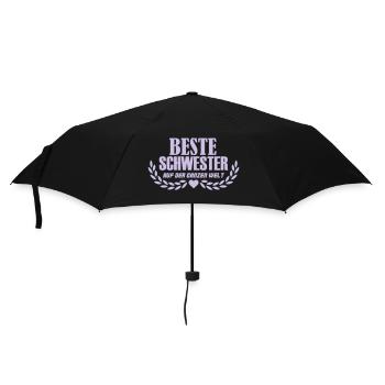 Meilleure Sœur 002 - Parapluie standard - noir - Devant
