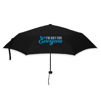 Im not for everyone - Umbrella (small) - black - Front