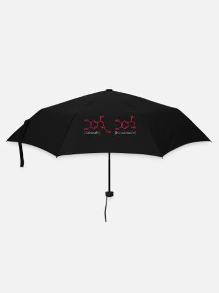 Katecholamine - Regenschirm (klein) - Schwarz