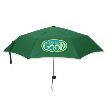 see the good quote - Umbrella (small) - bottlegreen - Front