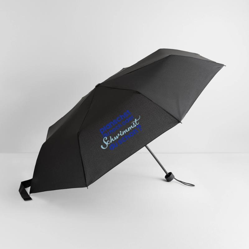 planschst du noch oder schwimmst du schon Regenschirm (klein)
