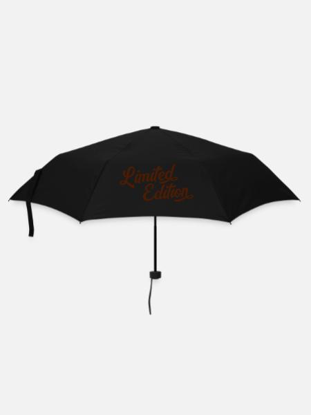 limited edition - Regenschirm (klein) - Schwarz