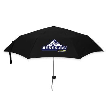 Apres Ski Crew - Regenschirm (klein) - Schwarz - Vorne