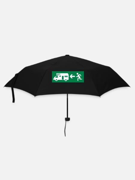 Camping-car - Parapluie standard - noir