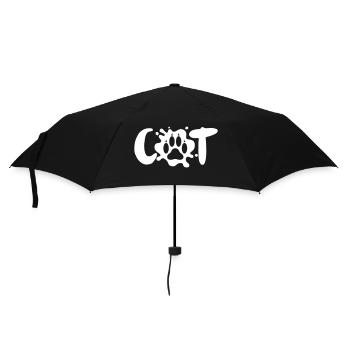 CHAT DE CHAT PAW - Parapluie standard - noir - Devant