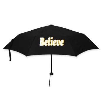 Croire - Parapluie standard - noir - Devant