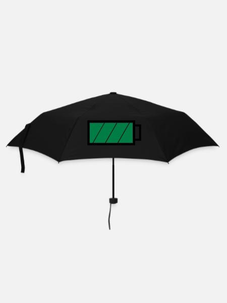 Battery full - Umbrella (small) - black