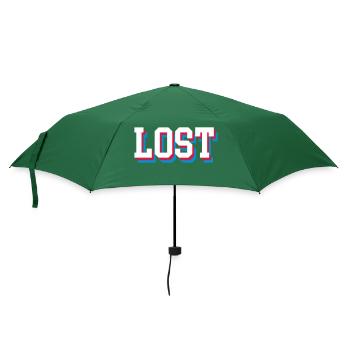 Lost - Regenschirm (klein) - Flaschengrün - Vorne