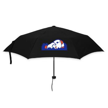 Canard Baignades Piscine Eau Mer Vacances Plaisir - Parapluie standard - noir - Devant